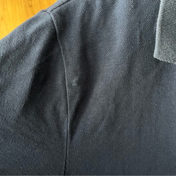 POLO RALPH LAUREN Boys sz XL 18-20 Dragon Navy Blue Mesh Polo Shirt Short SLeeve - Picture 8 of 12